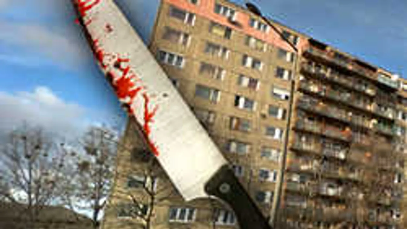 Hatalmas késsel támadt egy férfi a mentősökre a Havanna lakótelepen