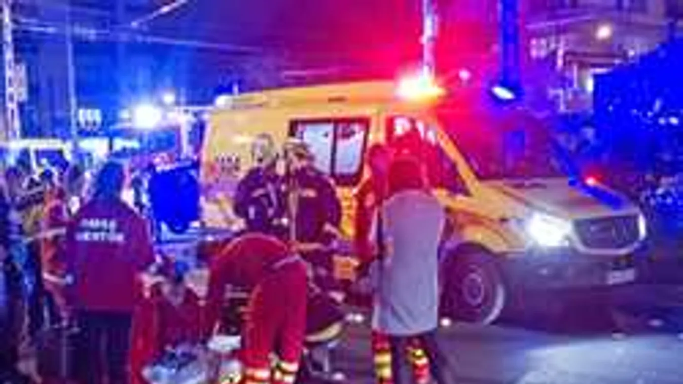 Szörnyű karambol, gyalogosokat gázoltak Zuglóban - Fotók