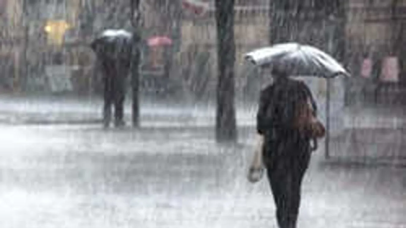 Viharos esővel tör be az országba a hidegfront, íme, a veszélyzónák