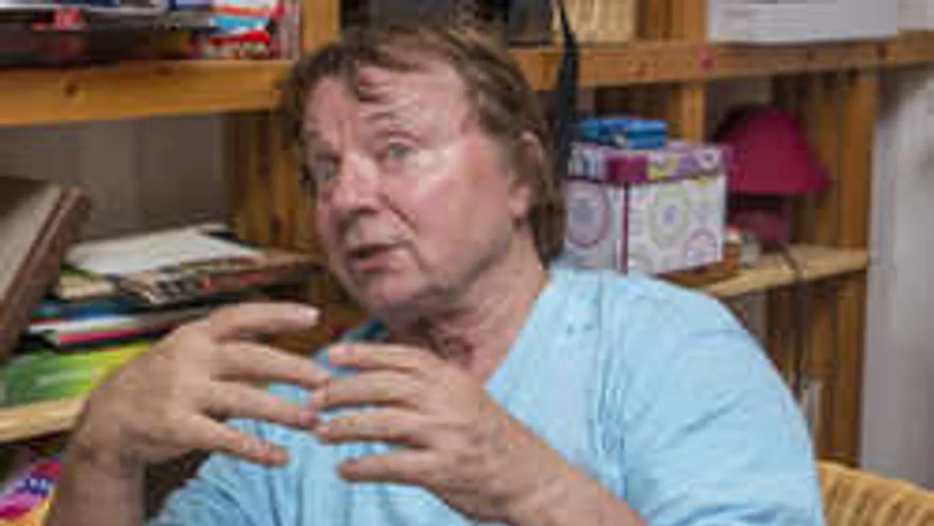 Bejutottunk, ezt találtuk Aradszky László lakásán