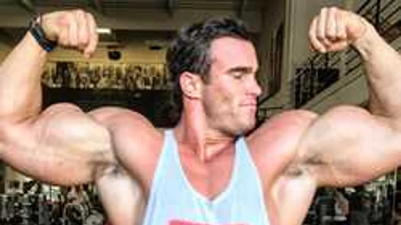 Elképesztő fotók, Schwarzeneggerré gyúrta magát