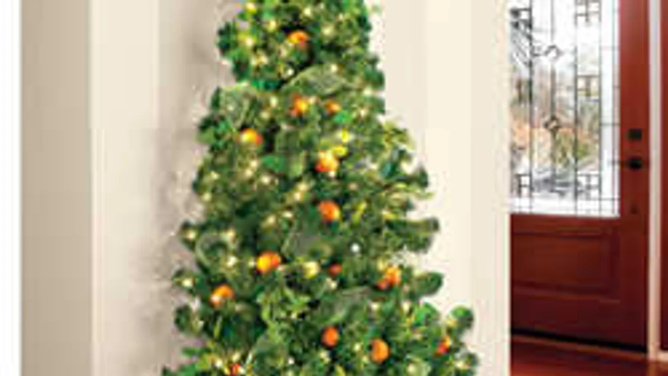 Kicsi a lakásod? Akkor ezt a karácsonyfát idén neked találták ki