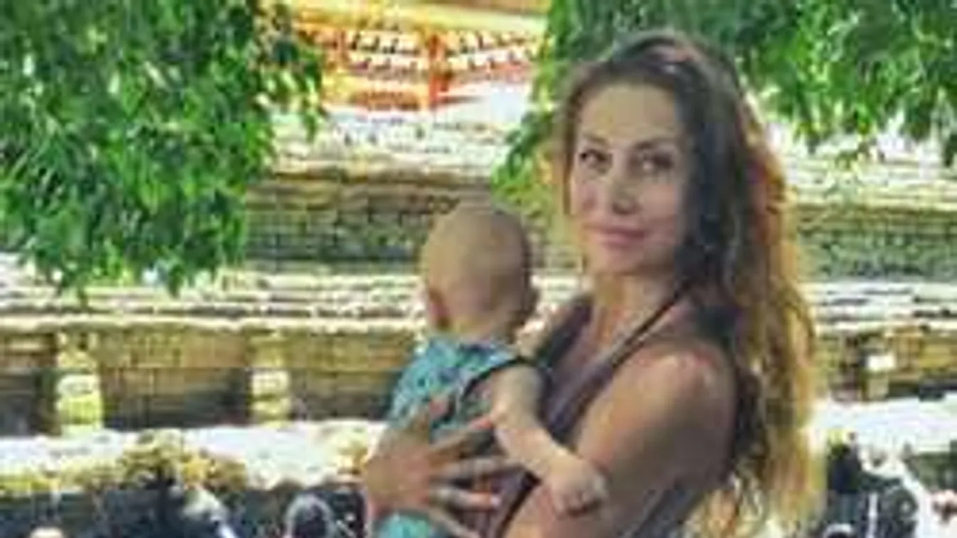 Kitört a vulkán: Balin ragadt családjával Horváth Éva