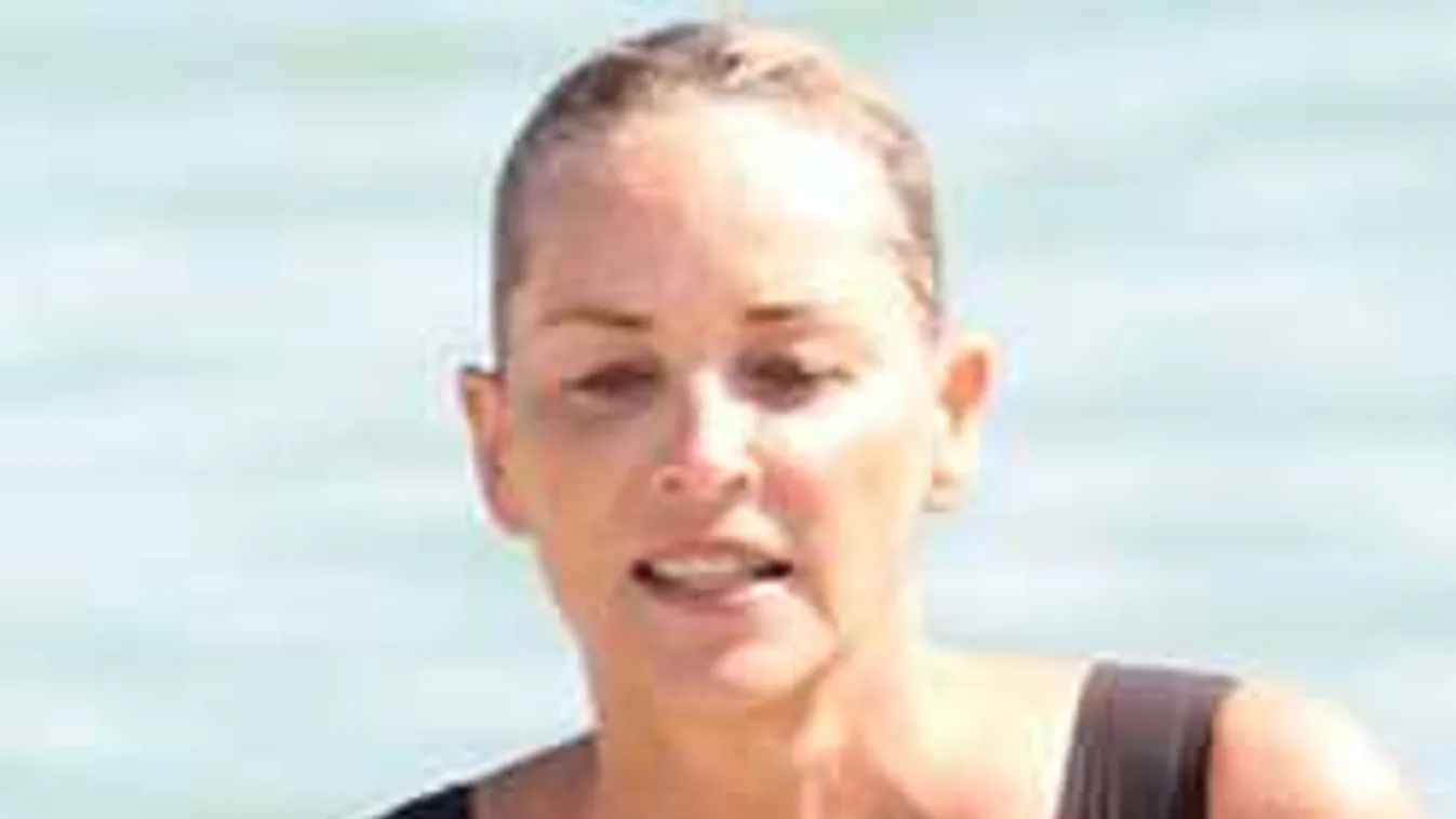Elképesztően néz ki a közel 60 éves Sharon Stone fürdőruhában