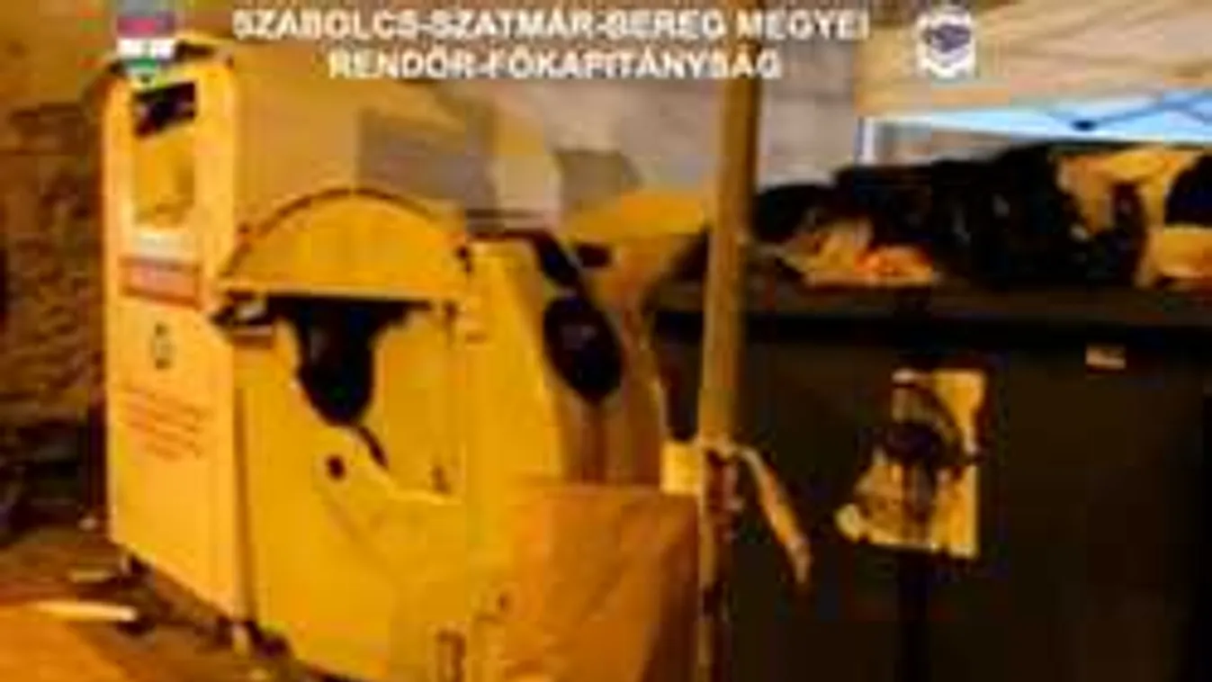 Emellett a kuka mellett találták a halott csecsemőt Nyíregyházán