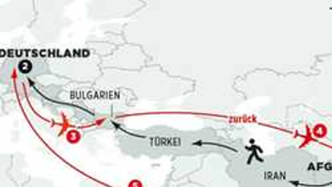 Máris Németországban van az alig 3 hónapja kitoloncolt afgán migráns