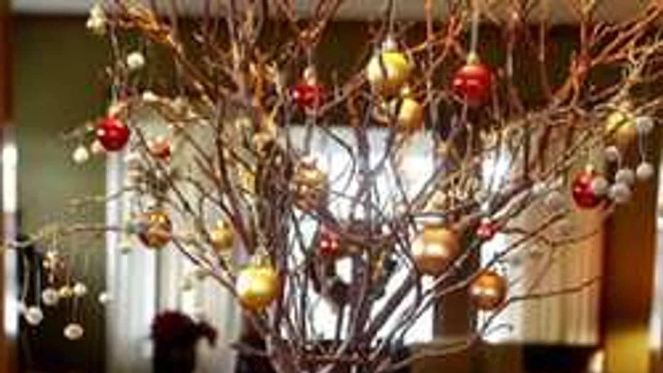 Csak néhány faág kell, és csodálatos karácsonyi dekorációt készíthetsz