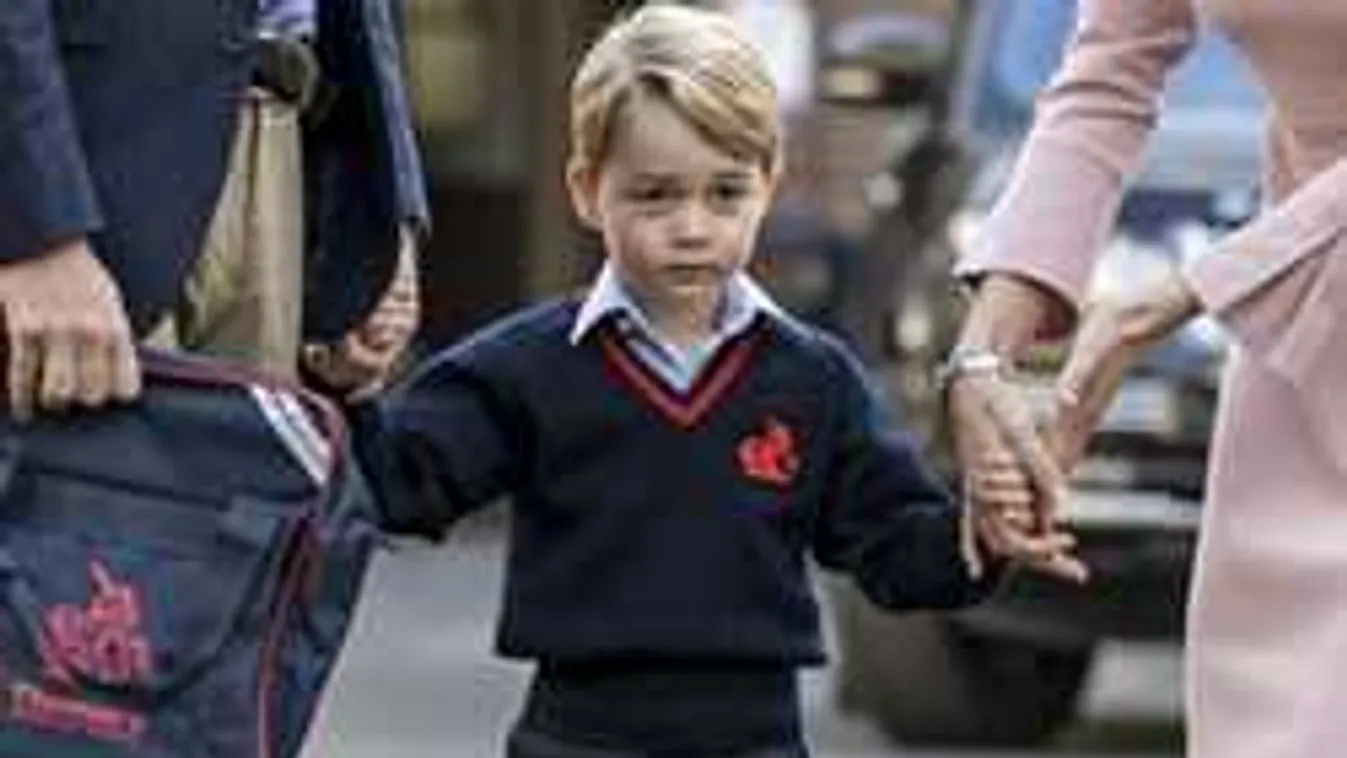 Hihetetlen kép készült György hercegről