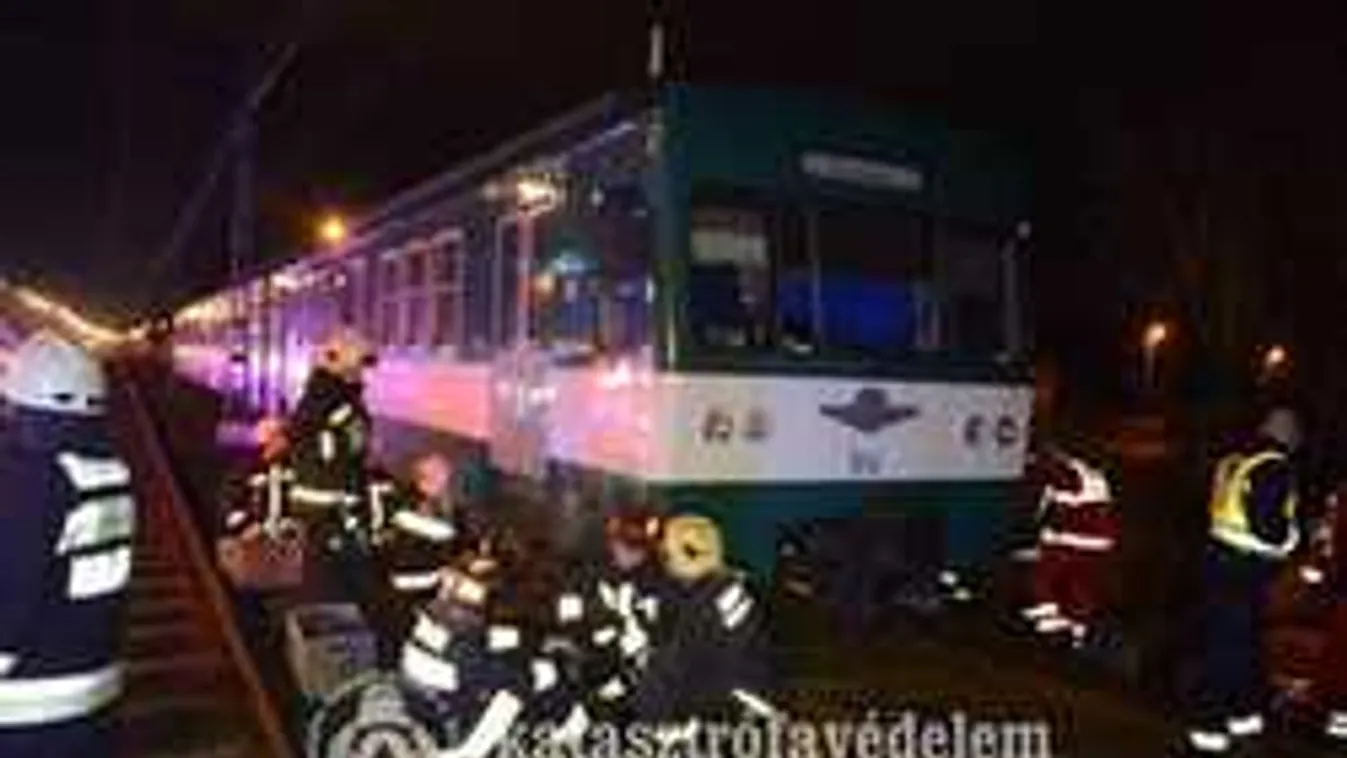 Halálra gázolt egy embert Kerepesnél a HÉV