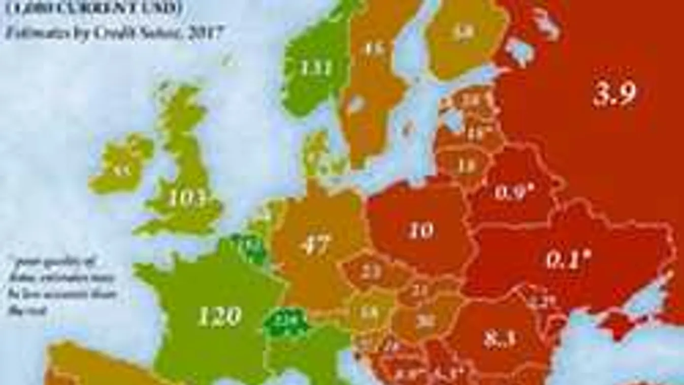 Mennyi egy magyar felnőtt átlagvagyona? Most kiderül