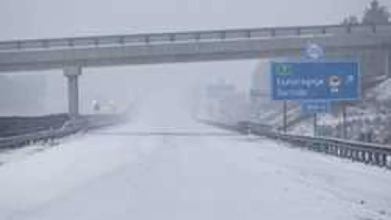 Kritikus a hóhelyzet: összeomlik Nyugat-Magyarország