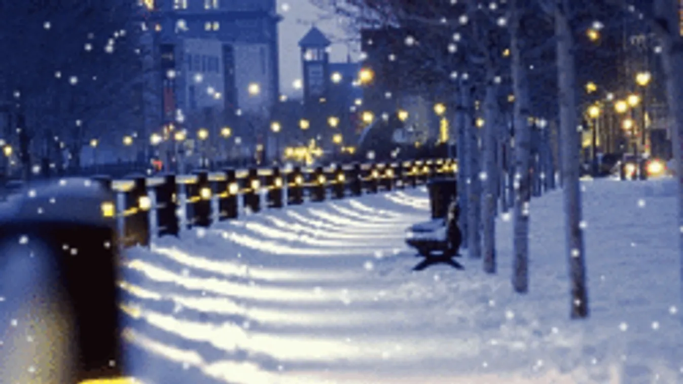 Kiadták a riasztást: hóvihar és eső mossa el a hétvégét