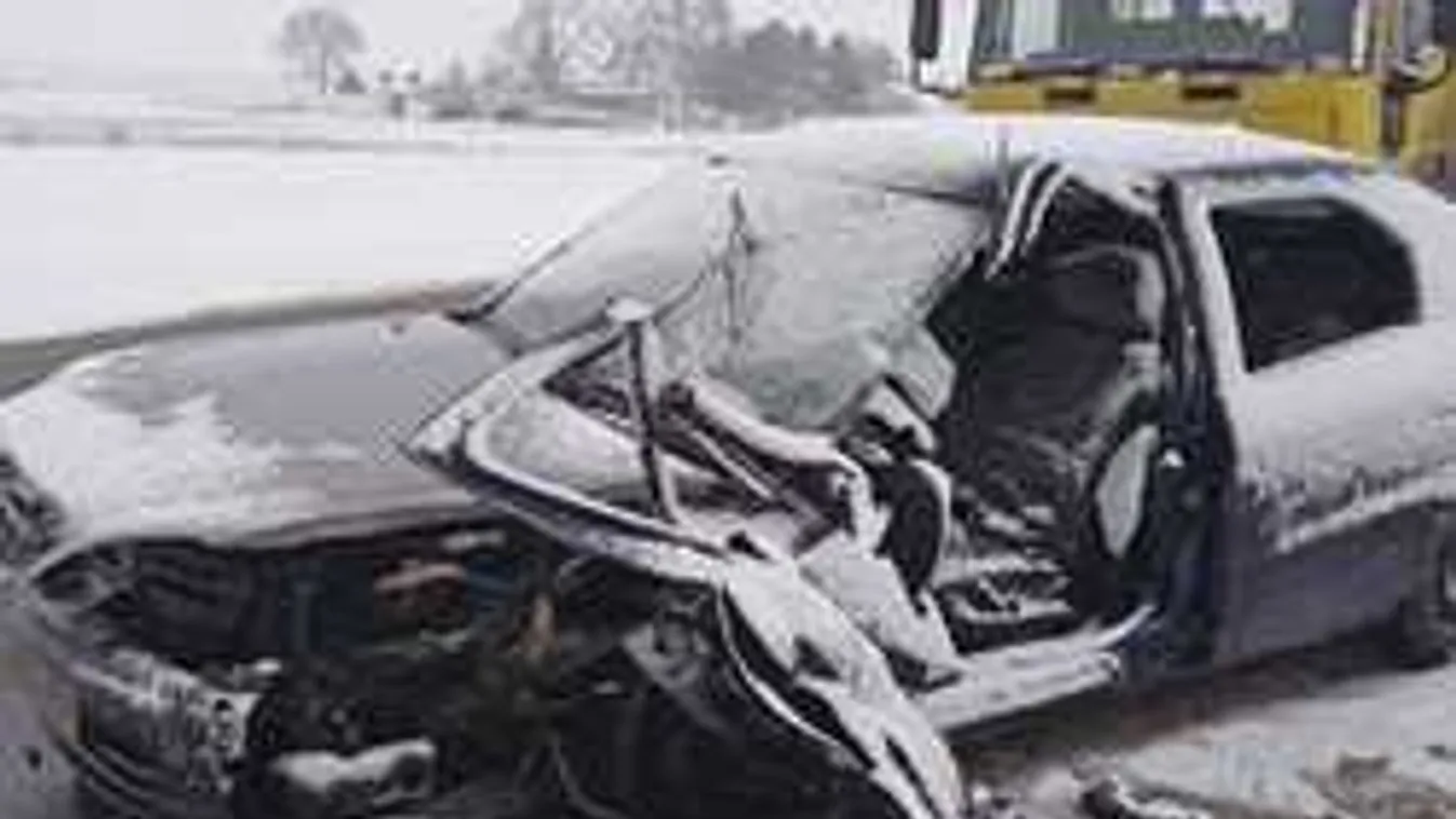 Durva, de ennyi baleset és útlezárás volt ma az ítéletidő miatt