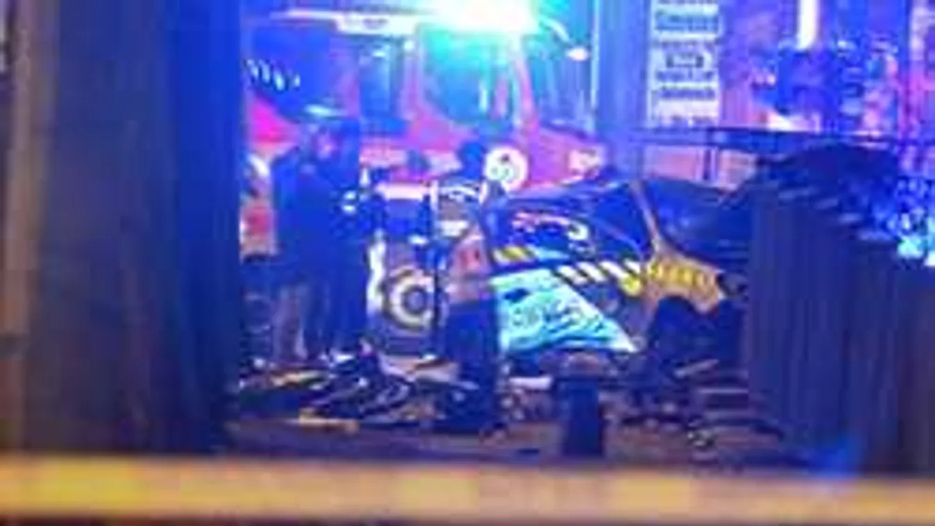 Megrázó helyszíni fotók a tragikus pesti rendőrbalesetről