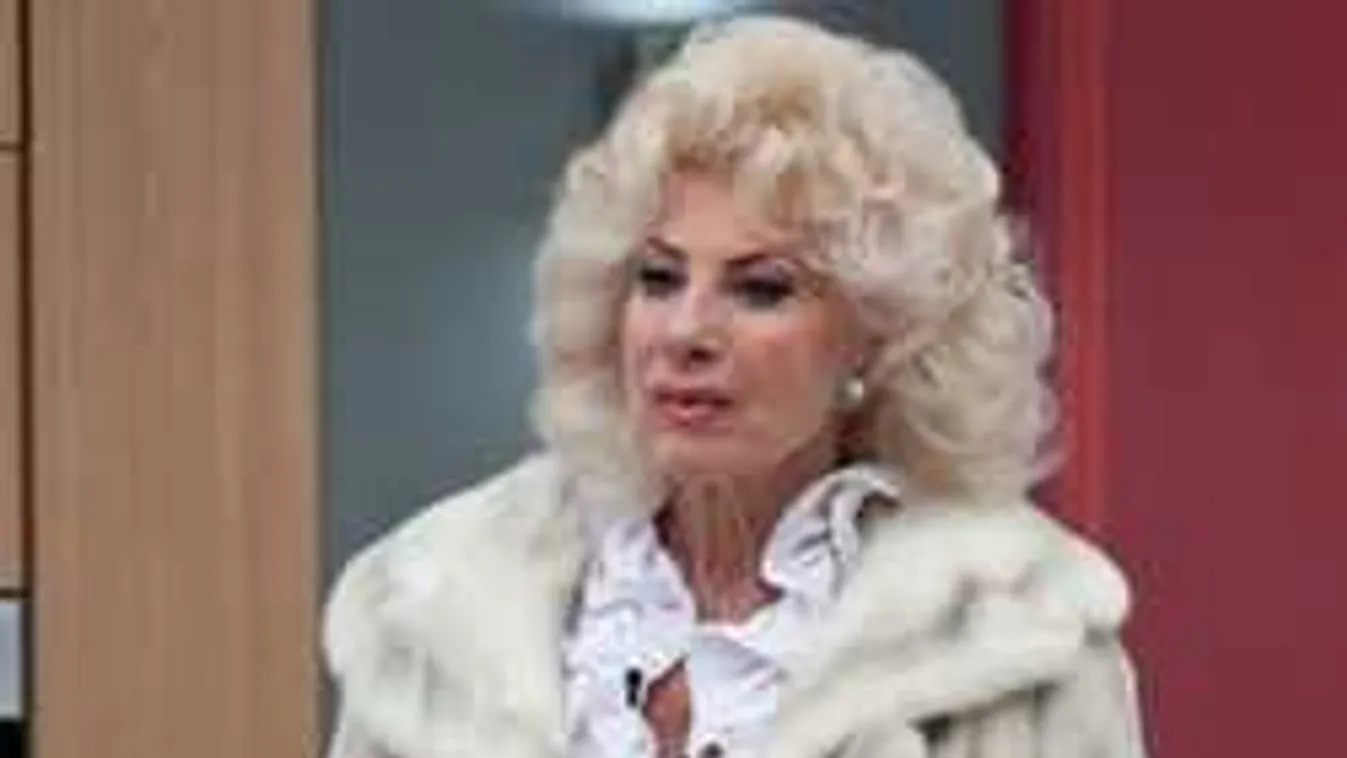 Medveczky Ilona ebben az elképesztő ruhában indult a bálba - Fotó