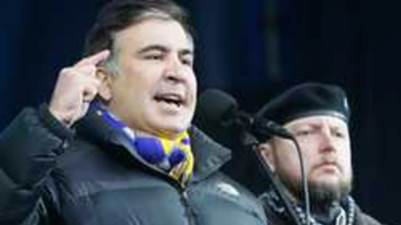 Így fogták el ismeretlen fegyveresek a volt grúz elnököt - videó