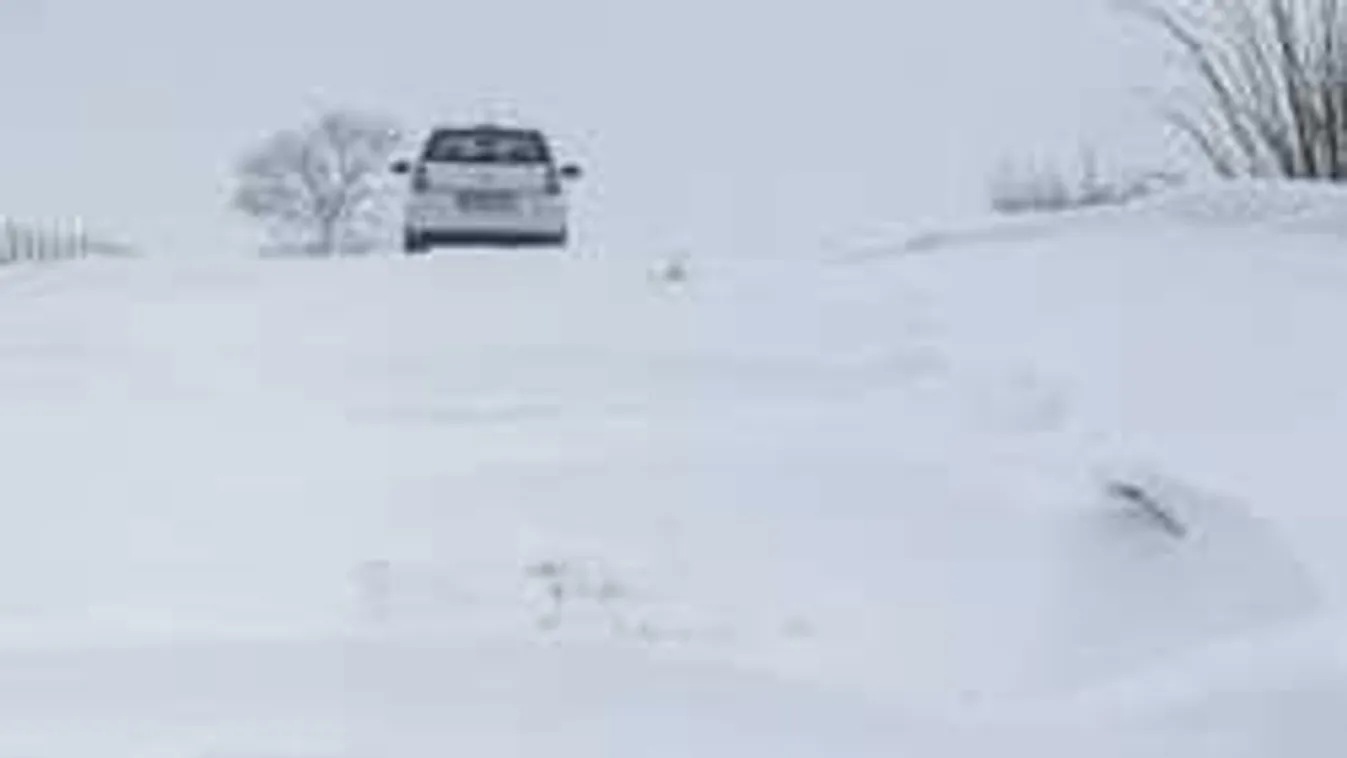 Dráma az utakon és a falvakban, mindent az eddigi hóhelyzetről