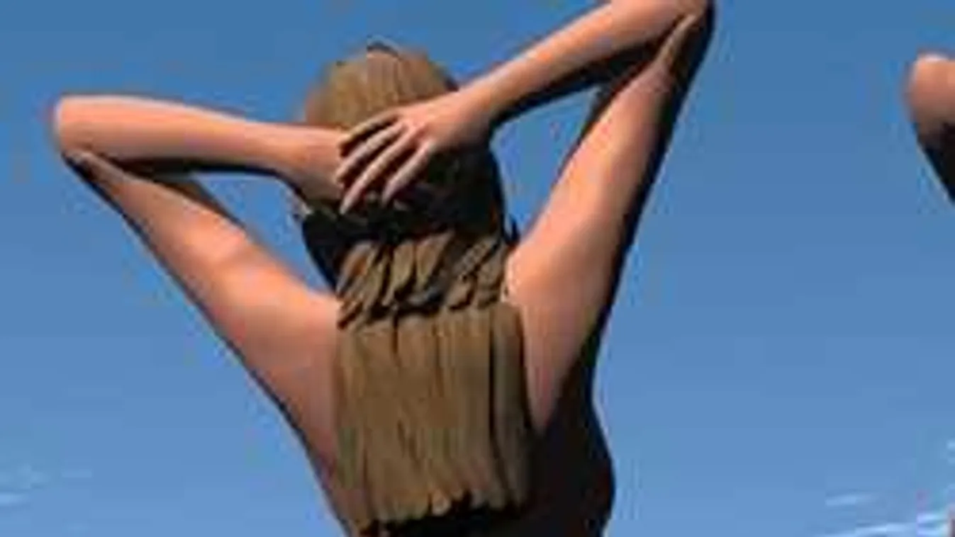 Titokban próbált nudizni a turistalány!