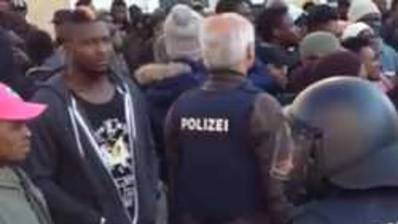 Több zsebpénzt, jobb ételeket - kiabálták az agresszív migránsok Videó