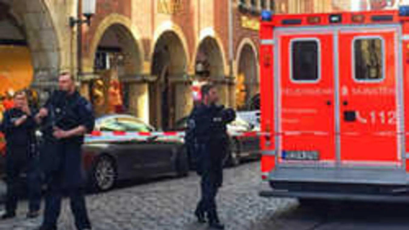 Terrortámadásnak minősítették a münsteri furgonos merényletet - Fotó