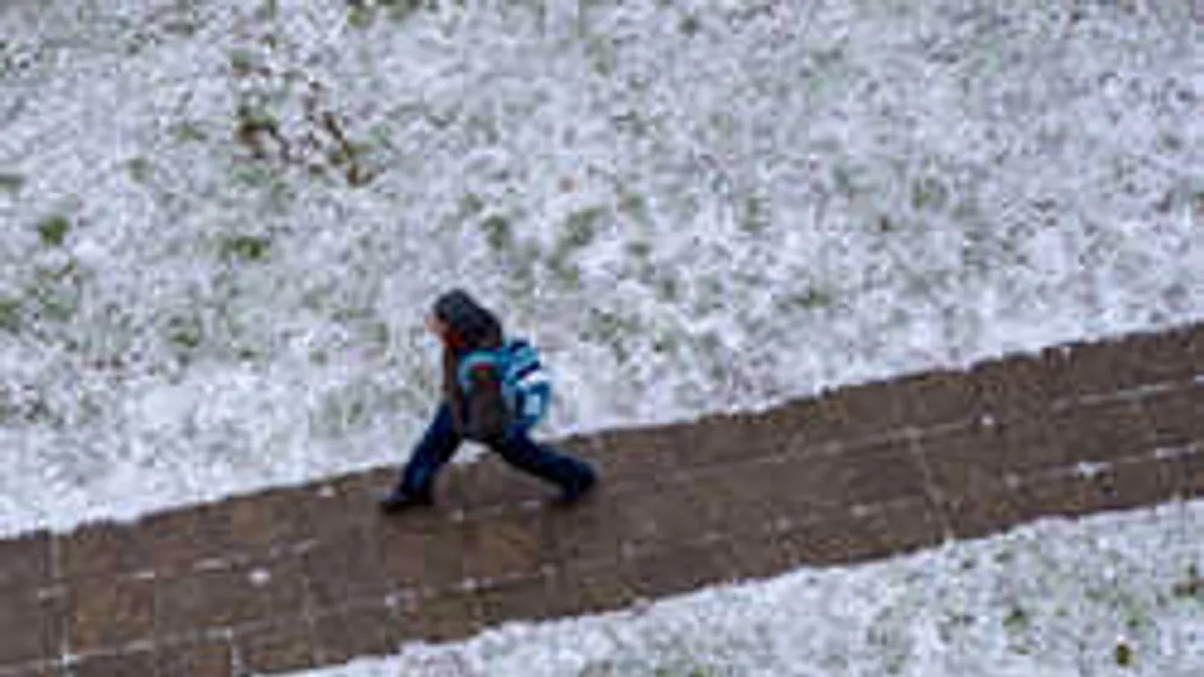 Lecsapott a hidegfront: havazott a Börzsönyben