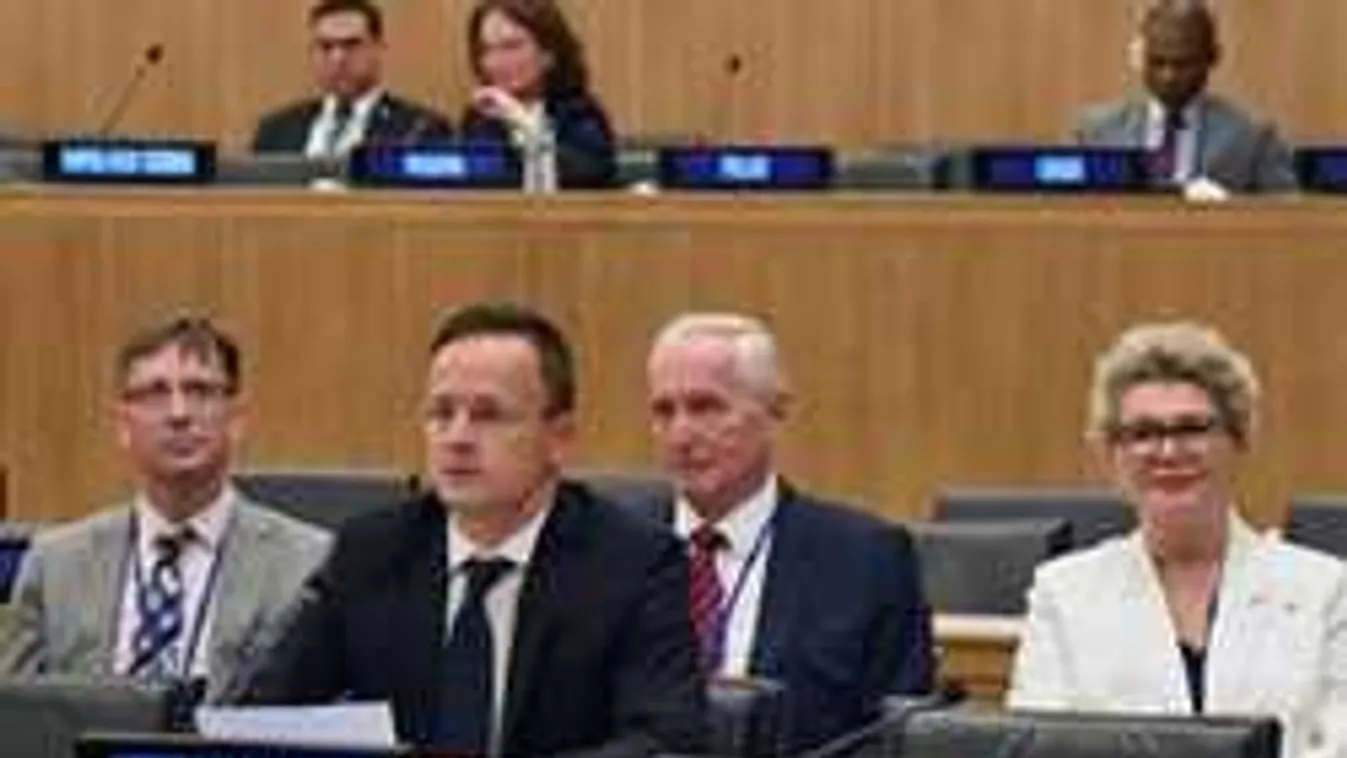 Kemény beszédet mondott Szijjártó az ENSZ-ben