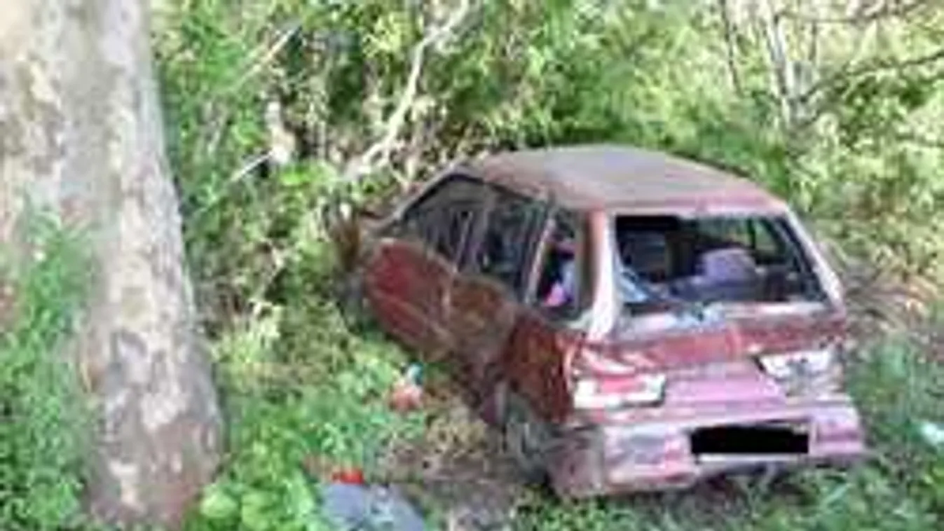 Balesetnek köszönhetően fogtak körözött bűnözőt a rendőrök