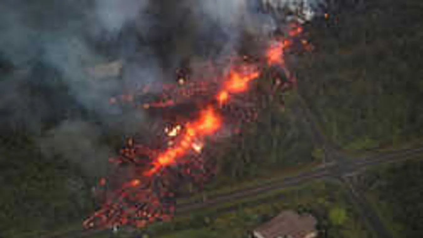 Durva pusztítást végez a láva Hawaiin - Fotók