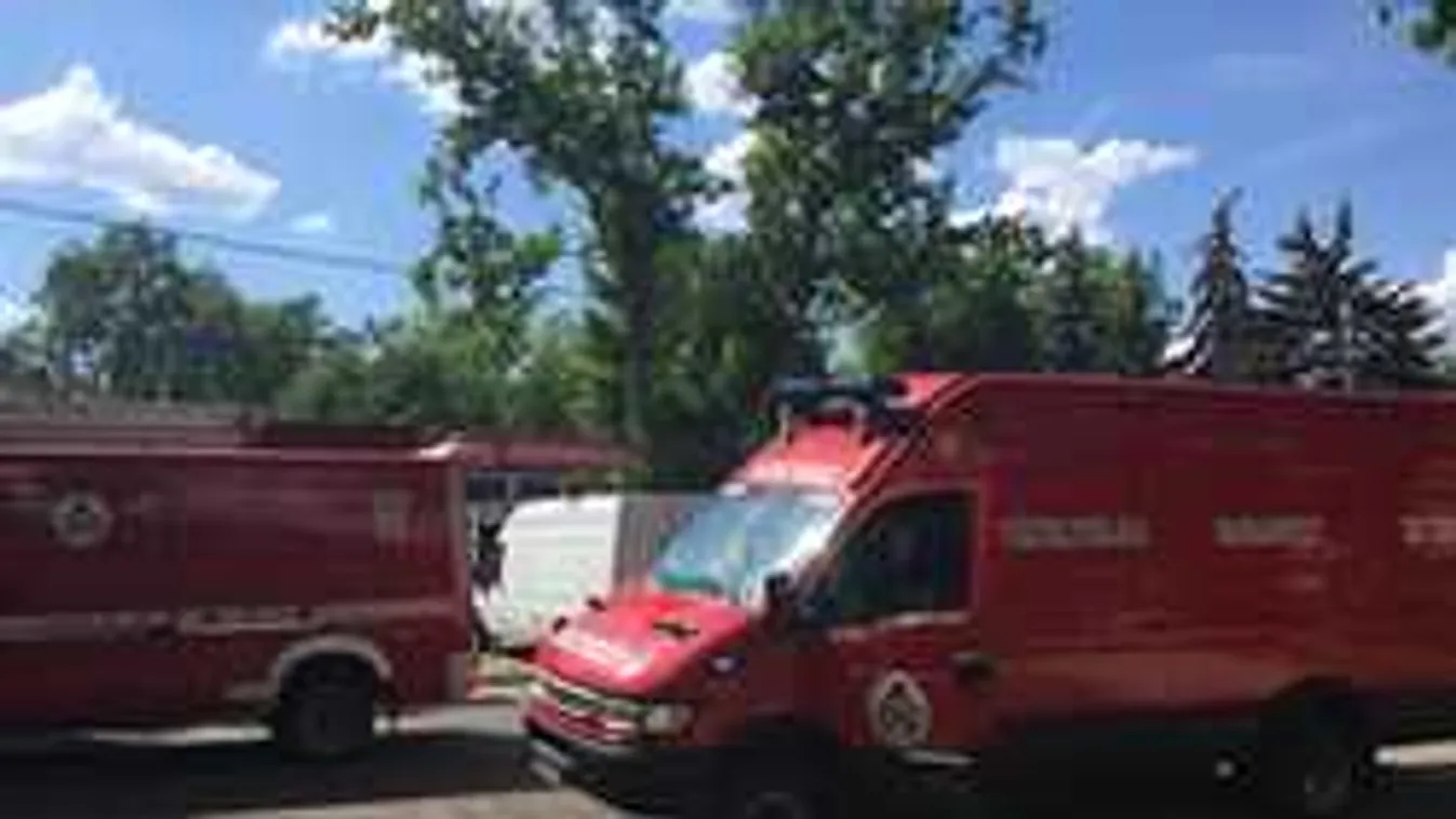 Most kaptuk a fotókat, tűz egy óbudai boltban