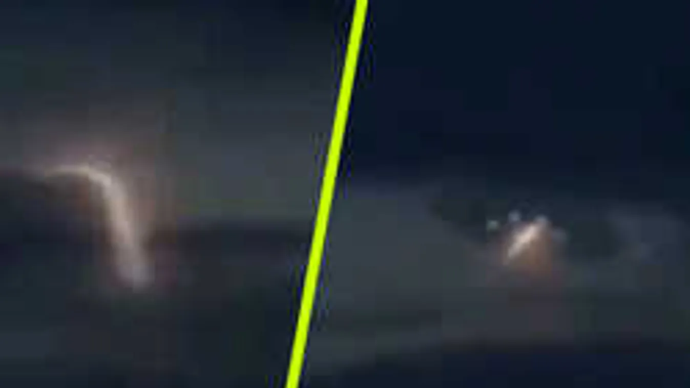 Egy hátborzongató fénykígyót videóztak, de utána durvább dolog történt