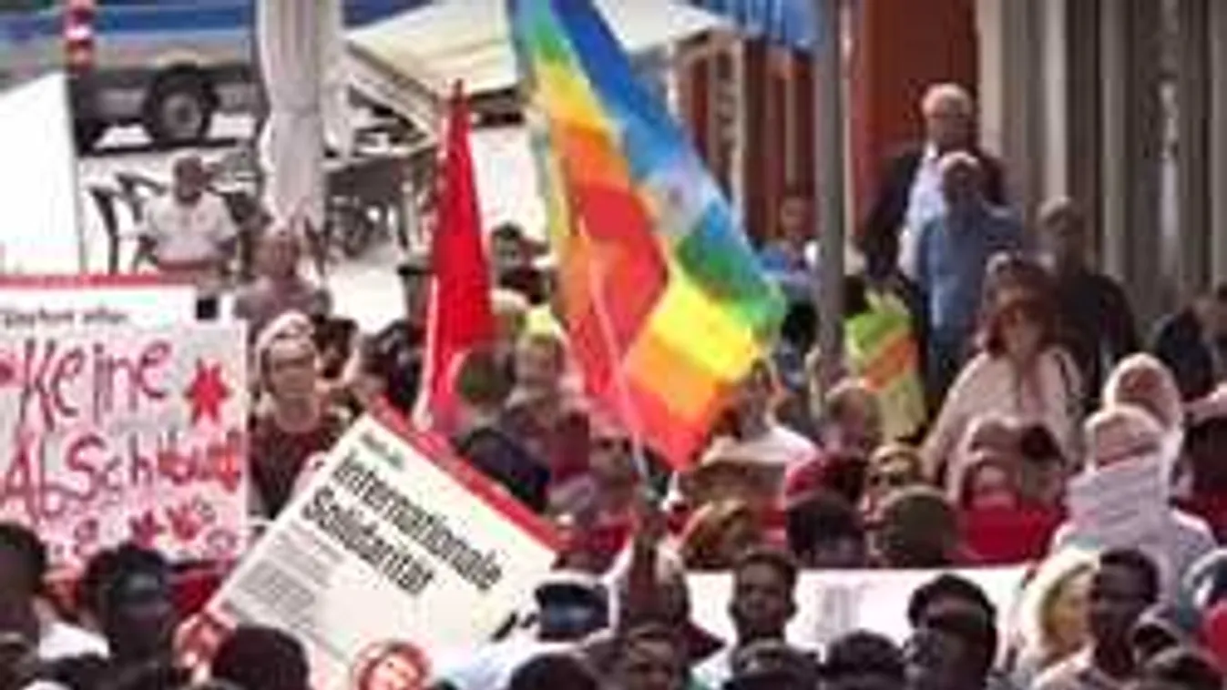 Polgárháborús helyzetről beszélnek az ellwangeni migránsok