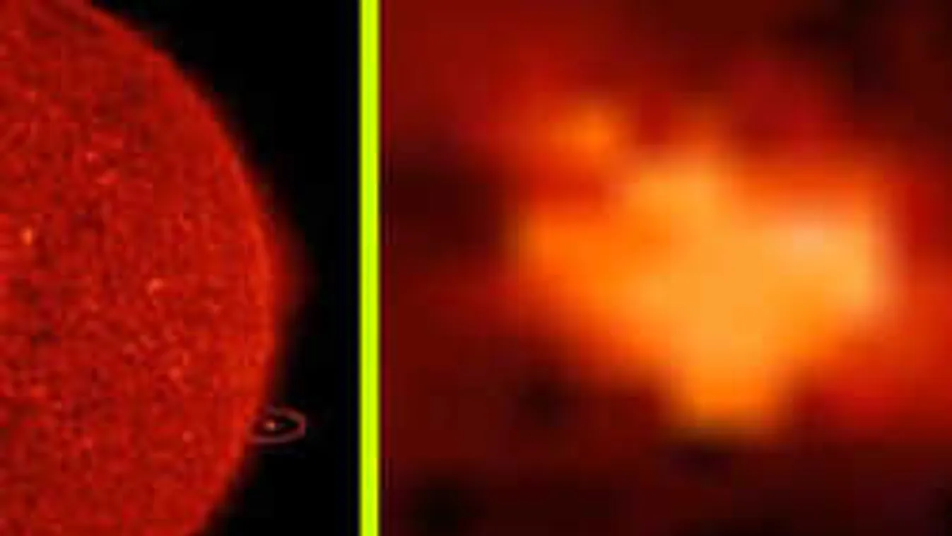 Föld méretű anomália haladt el a Nap közelében