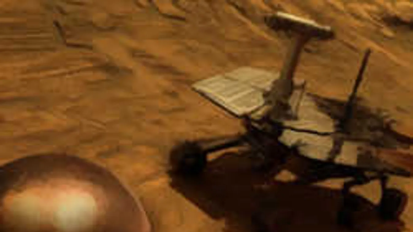 Hosszasan vizsgált egy rejtélyes tárgyat a marsjáró