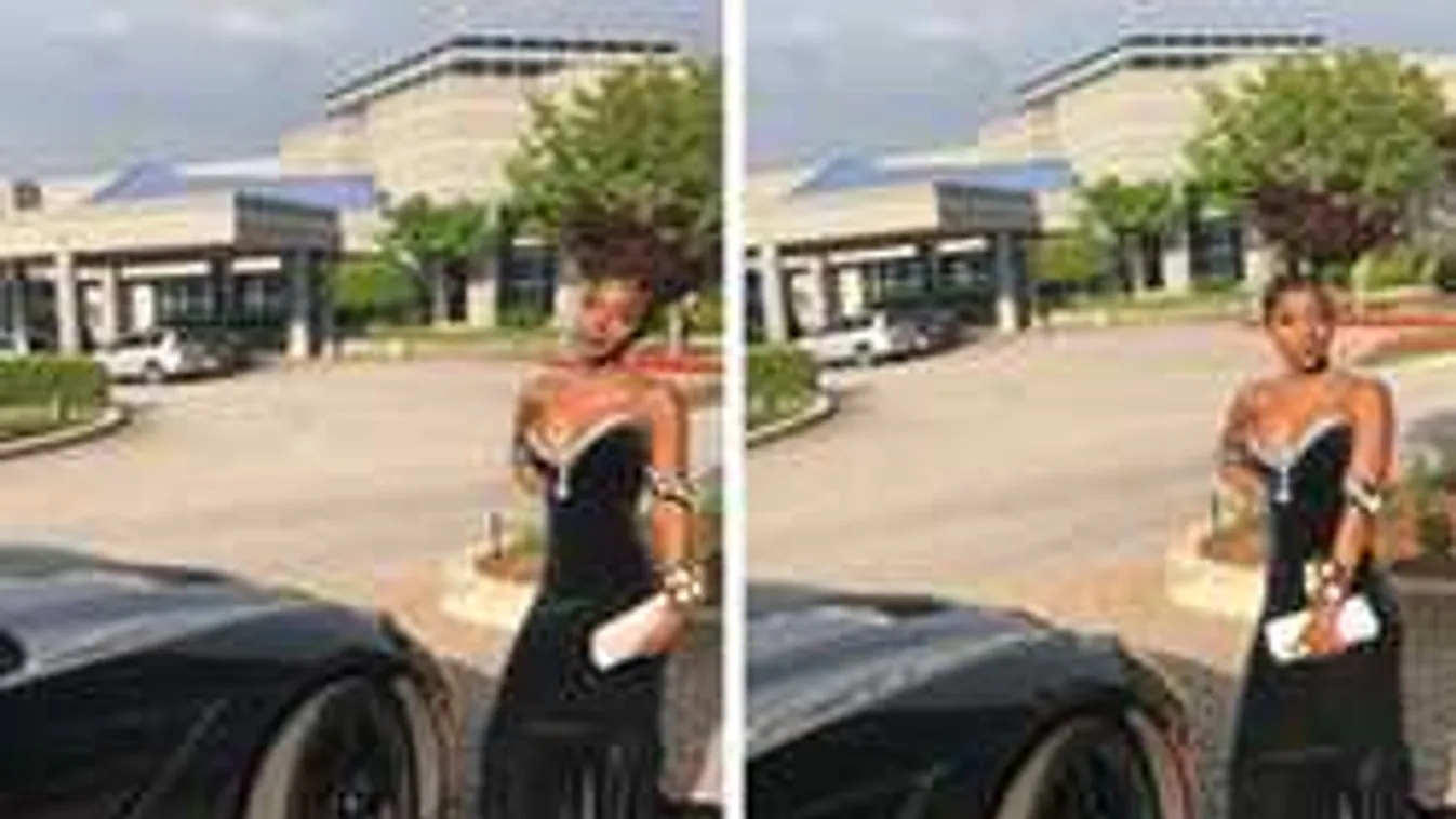 Ez már sok: nem várt dologra figyeltek fel a fiatal nő dögös fotóján