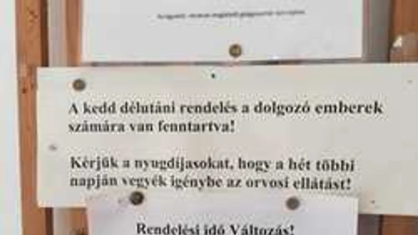 Külön időpontot kapnak a nyugdíjasok a háziorvosnál