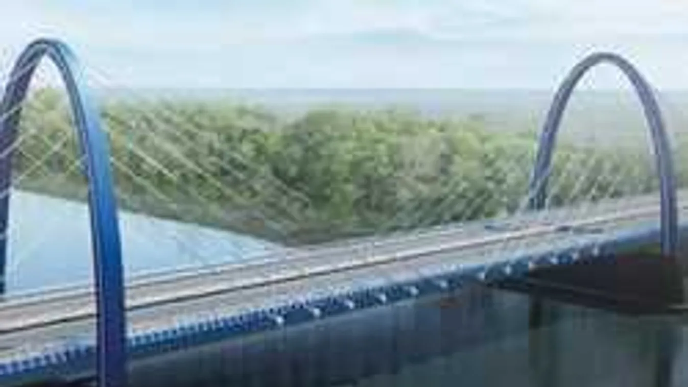 Így építi meg az M44-es új Tisza-hídját a Duna Aszfalt