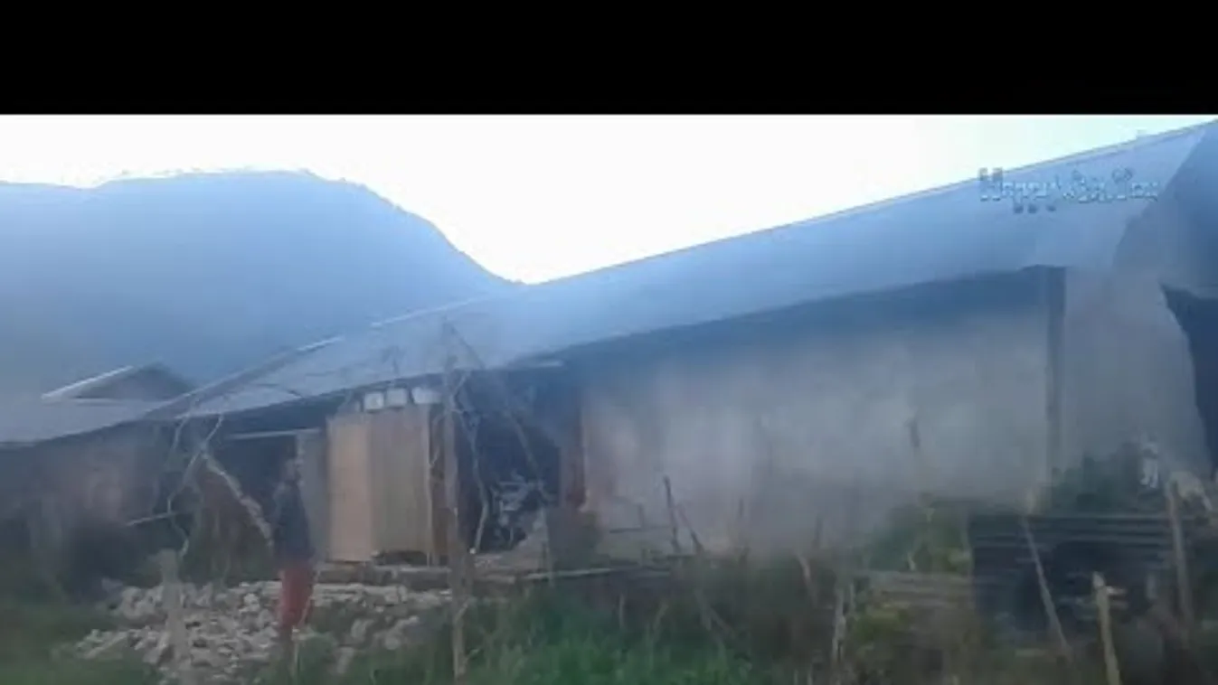 6 óra 47 perckor hatalmas földrengés ébresztette a lakosságot - videó