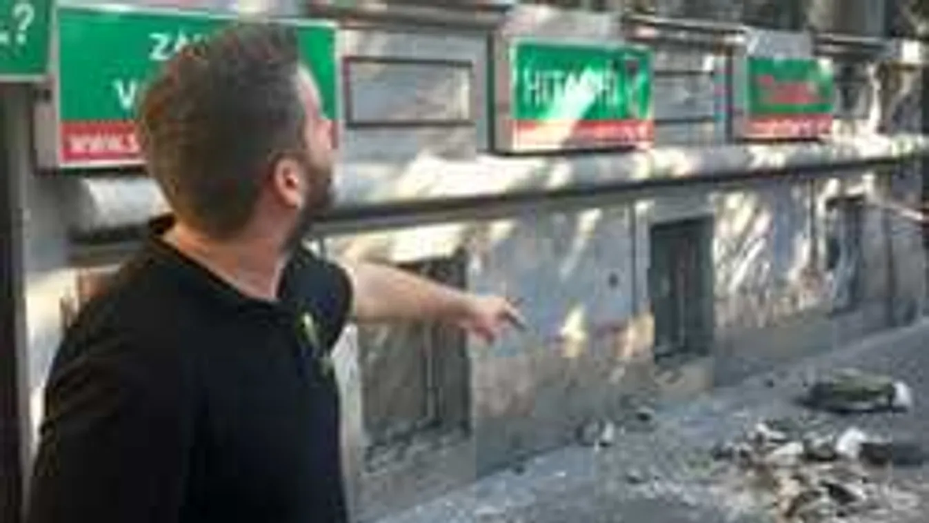 Életveszély Budapesten, centiken múlt a tragédia