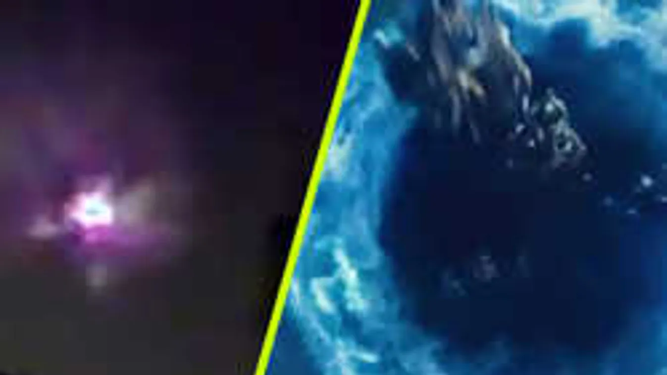 Támadnak az ufók: félelmetes, villódzó fényeket videóztak az égen