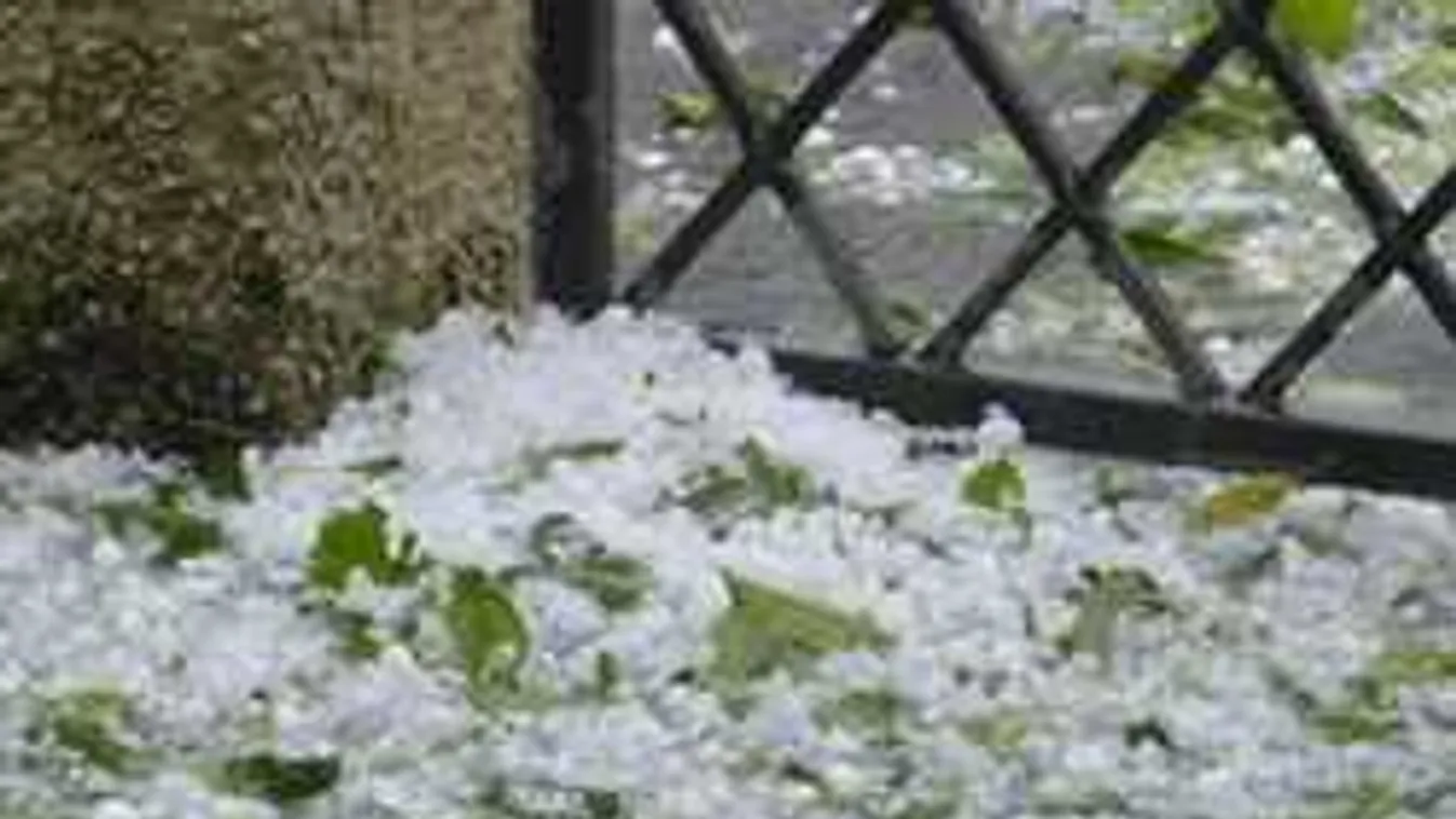 Rossz hír jött a meteorológiától, durva jégvihar zúdul ránk mindjárt