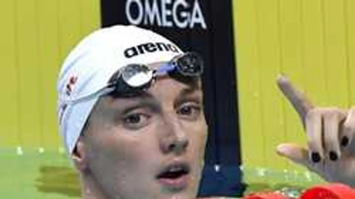 Hosszú Katinka mosolyog, ilyen volt az első versenyszáma az Eb-n