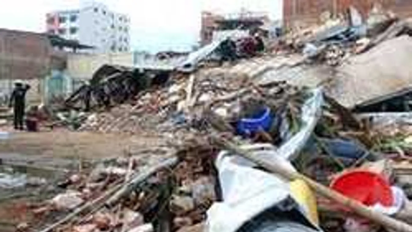 Így csapott le a hatalmas földrengés a nagyvárosra! - videó