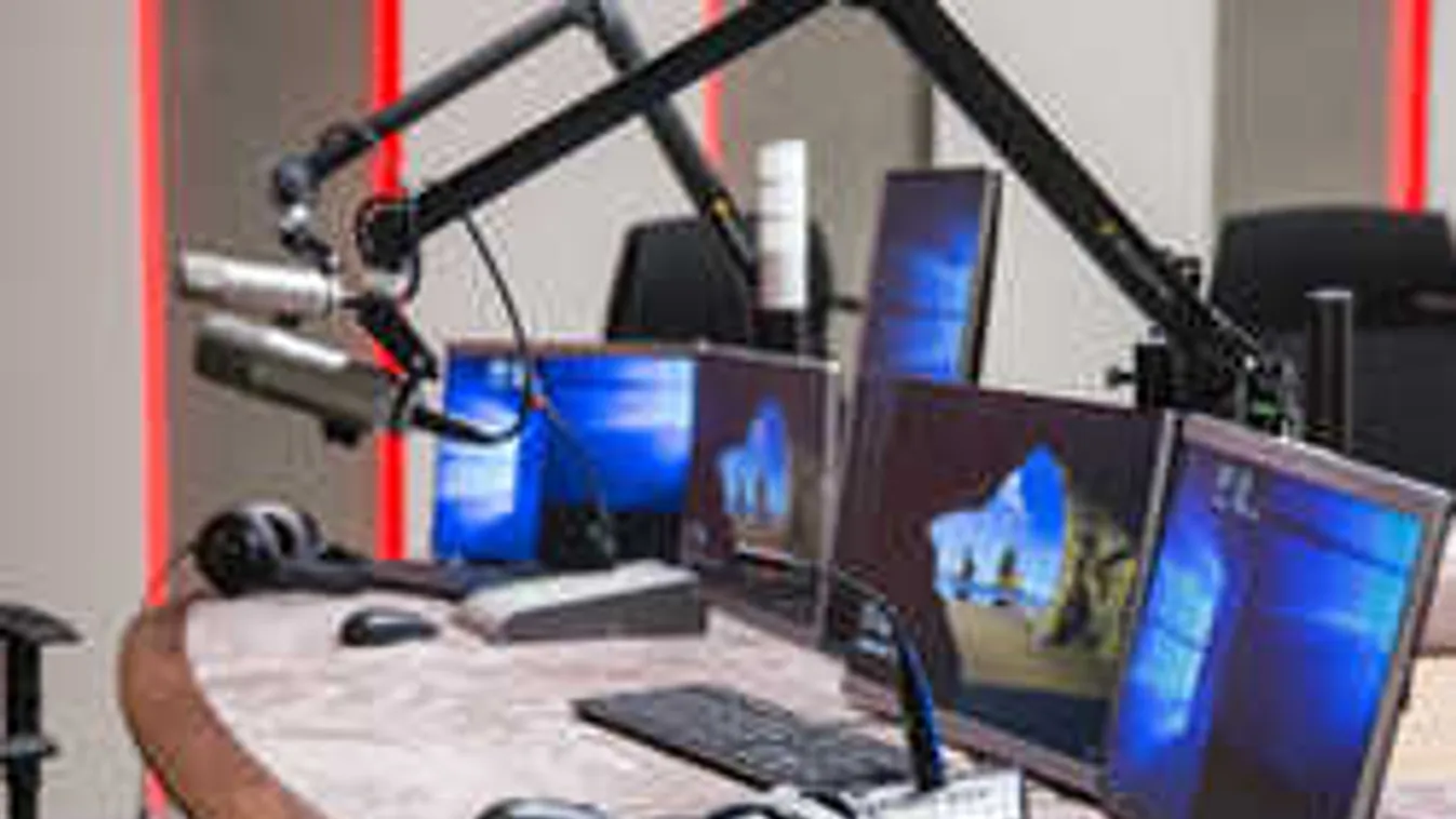 Exkluzív fotók: új stúdióból jelentkezik a Kossuth Rádió