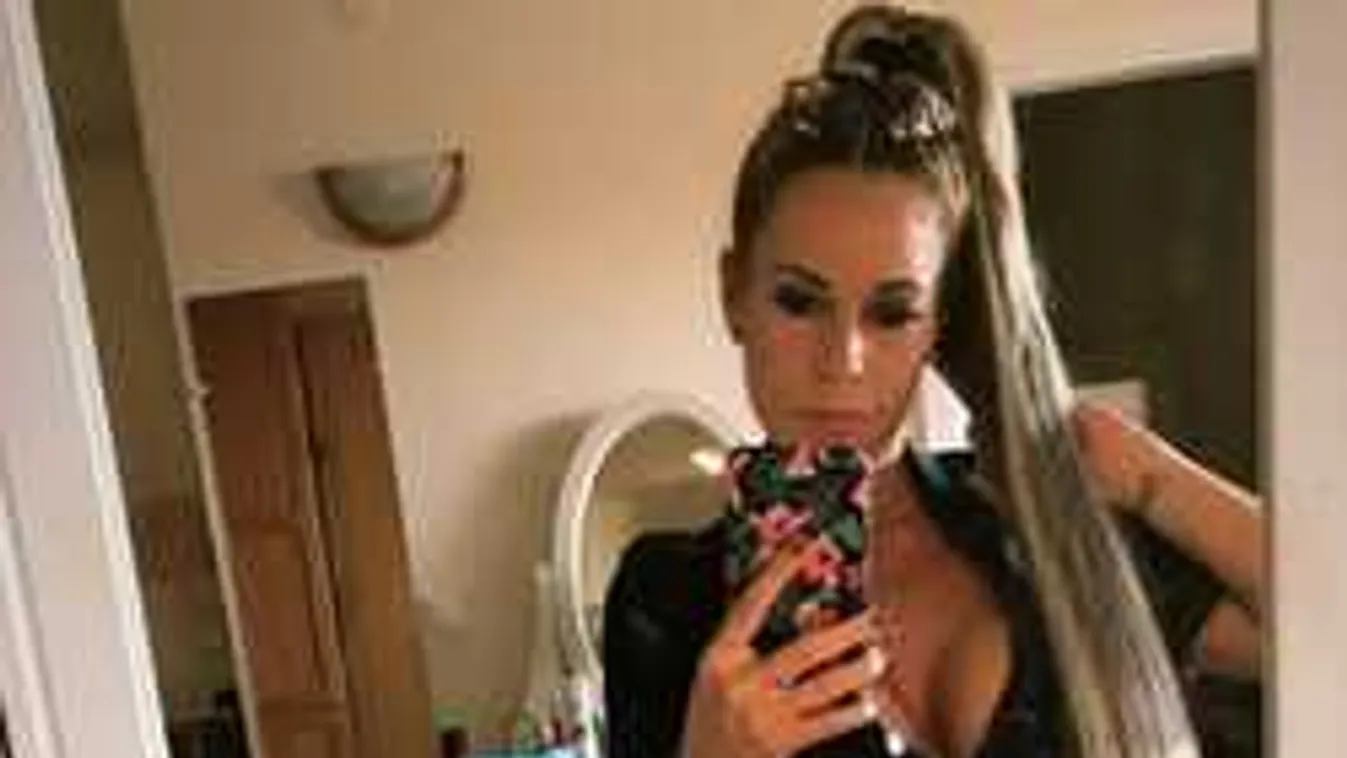 Szexi fotó került elő Baukó Éváról: mindenét kirakta