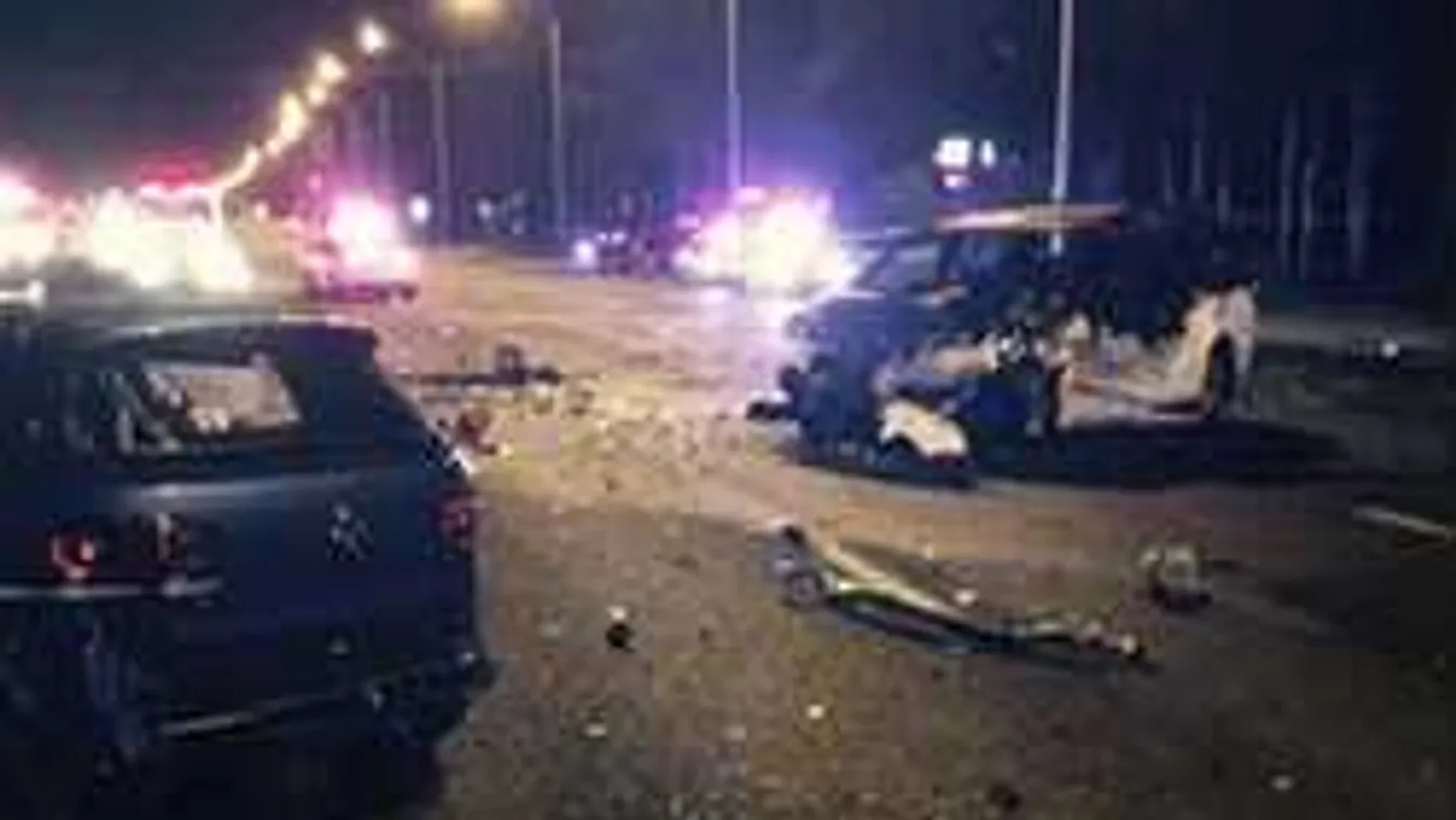 Tragikus vége lett a rendőrségi üldözésnek - videó