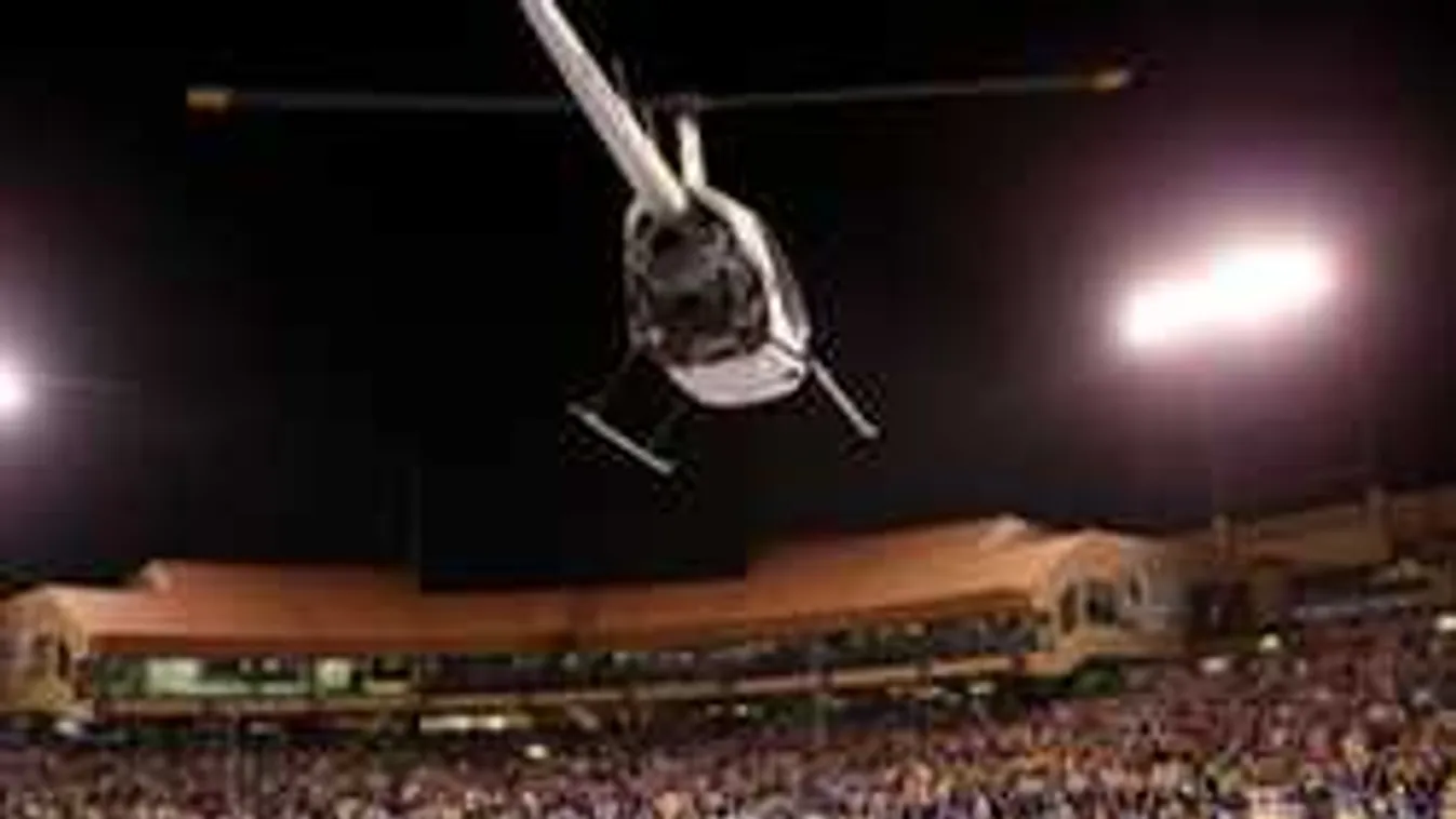 Helikopterrel okoztak tömeges őrületet Las Vegasban