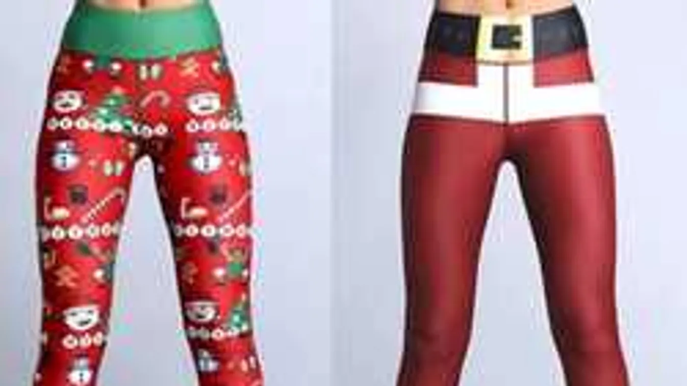 2018 téli divat: Meghökkentő leggingsben pompáznak a formás nők