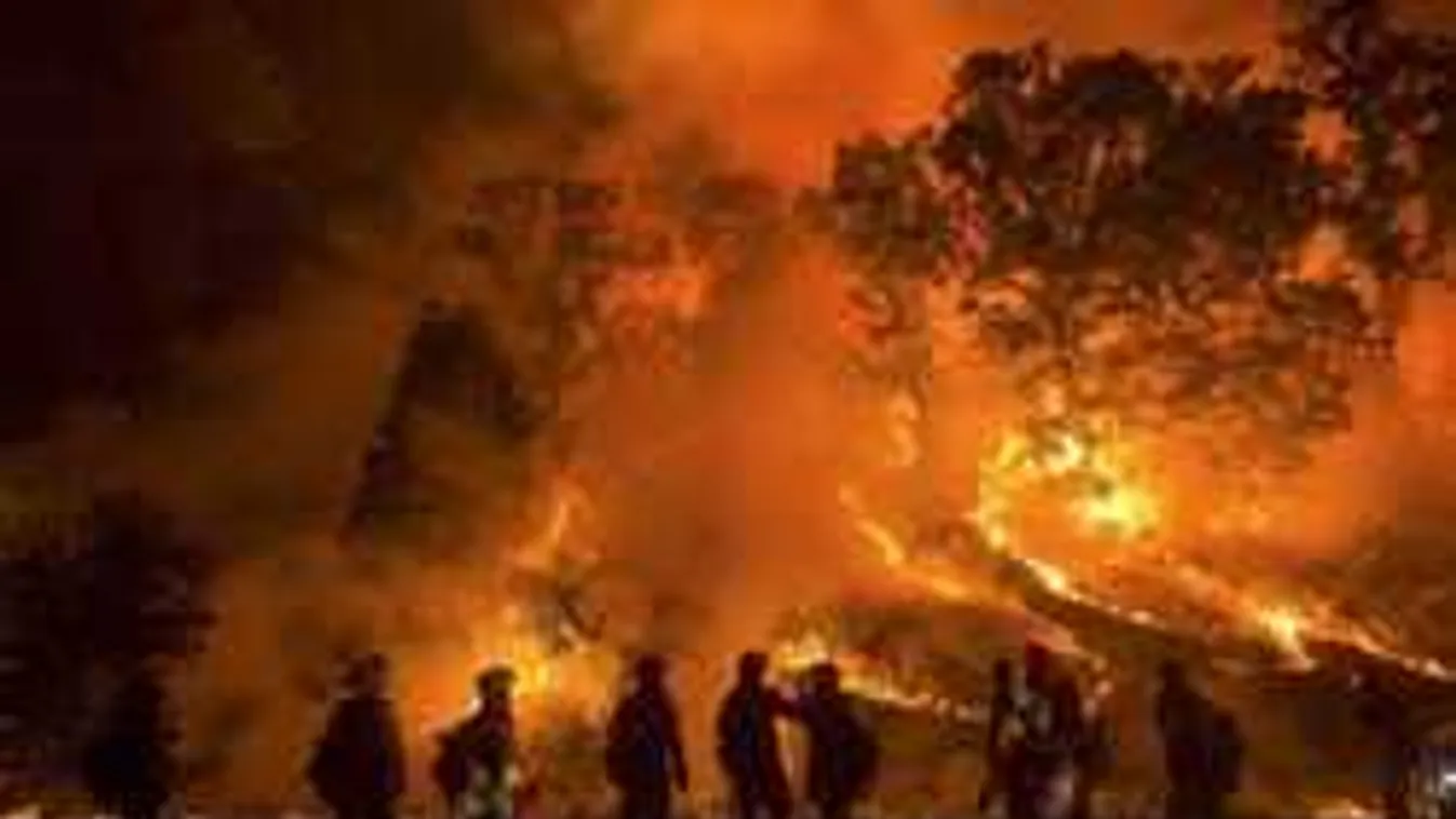 Megrázó felvételek kerültek ki a tragikus kaliforniai tűzvészről! - videó