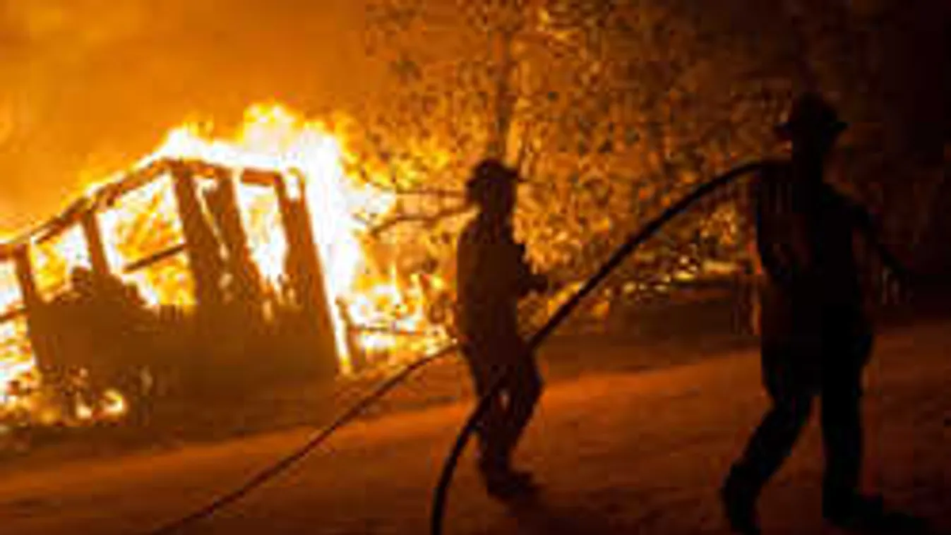 Megrázó fotók a kaliforniai erdőtűzről, elképesztő a pusztítás