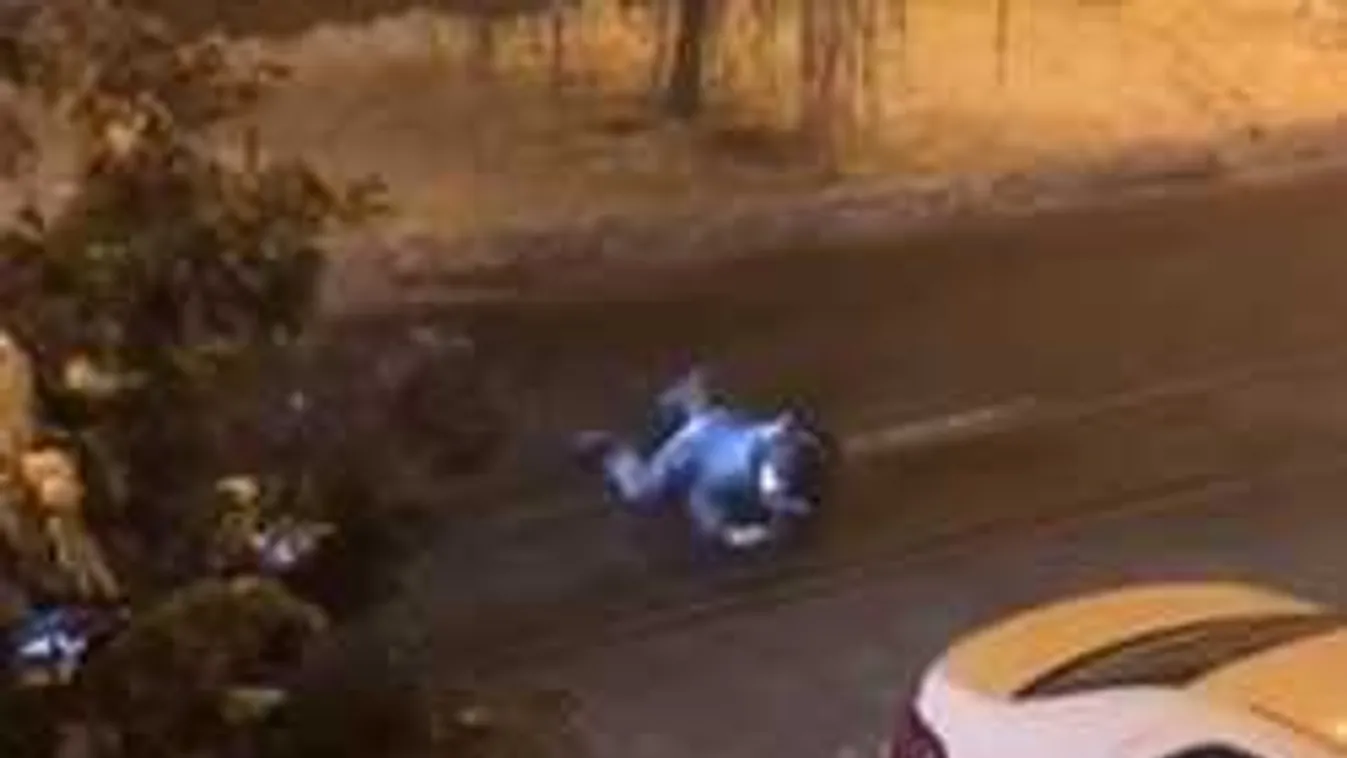 A forgalmas utcán videóztak le egy zombidrogost